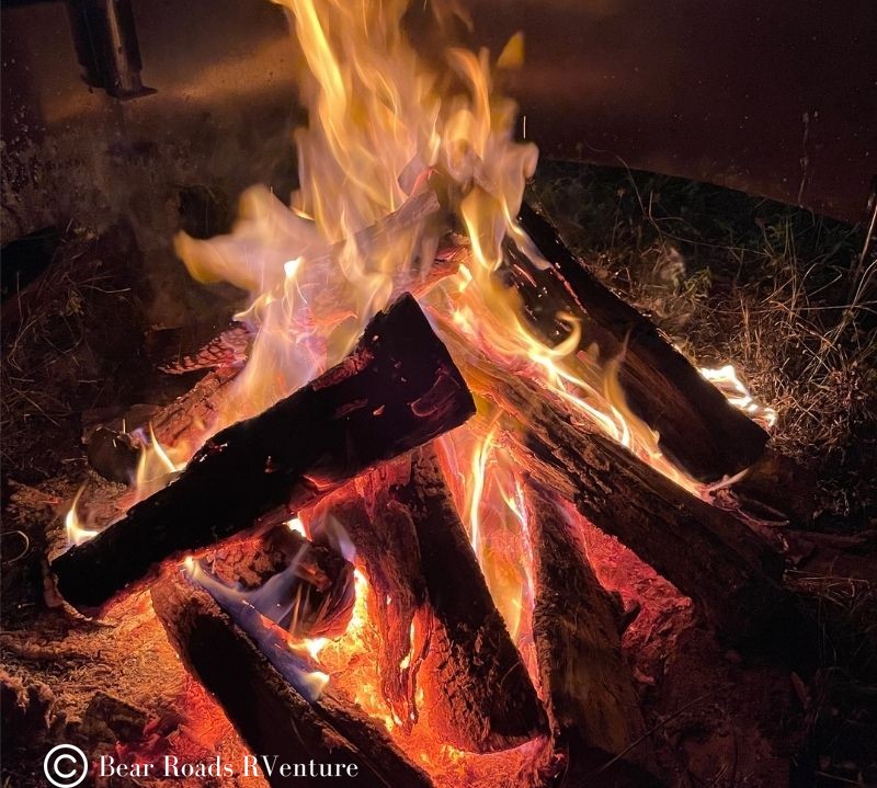 Campfire in Florida